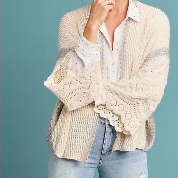 Anthropologie Sweaters - Anthropologie Rosanna Crochet Kimono